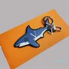 Simple Animal Keychain Womens Mens Fashion Key Chain Designer Keyring For Women Bag Charm Accessories Shark Key Rings