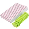 Nail Files White 200Pcs Sponge Mini Nail Buffer Block Professional Nail File 100/180 Emery Board Sanding Buffing Blocks Manicure Care Tools 230531