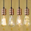 Подвесные светильники IWHD SYLE HEAD SYLE LOFT INDUSTRIAL LOFT OINTAGE LAMP LED HOME KITKER RETRO HANGING LICTIORS