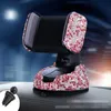 NY BLING BIL TELEFON MOUNT STAND SUCTION HOLDER RHINESTONE Crystal Glitter Universal Air Vent 360 Justerbar vindrutan Dashboard