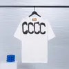 2023 Zomer Designer T-shirts Voor Mannen Tops Luxe Brief Borduren T-shirt Heren Vrouwen Kleding Korte Mouwen T-shirt Mannen Tees