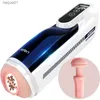 Leten A380 III Upgrade Piston Telescopic Masturbator uppvärmning Vagina TROUNING MANING MANA Masturbation Machine Sex Toys for Men L230518