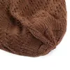 Baretten Herfst Winter Baggy Slouchy Beanie Hat Hollow Out Gebreide Warme Muts Voor Dames Heren Oversized Ski