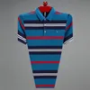 Polos para hombre 95% algodón Polo para hombre llegada ropa de verano moda a rayas Polo para hombre estilo coreano camisa Tops 230601