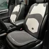 Cojín Universal para asiento de coche con diseño de Panda de dibujos animados, alfombrillas transpirables de seda helada, funda para asiento de coche para las cuatro estaciones, accesorios para coche