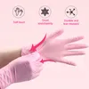 Disposable Gloves 100pcs Nitrile Kitchen Latex Powderfree For Household Laboratory Garden Cleaning 230531