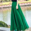 Dresses Maxi Long Tulle Chiffon Skirts Women Elastic High Waist Floor Length Elegant Girls Juniors Prom Party Saias Jupe Clothes Faldas