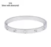 2023 bracelet de banlieue design bracelet de luxe pour hommes et femmes convient à toutes sortes d'occasions bracelets or argent rose incrustés de bracelets exquis