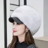 Unisex Whole Pelt Real Fox Fur Hat szczyt czapka rosyjska traper Ushanka kapelusz top hat ciepłe zewnętrzne czapkę narciarską