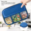 Lunch Boxes box bento 81oz adulti bambini e contenitore per il pranzo 4part microonde lavastoviglie congelatore sicurezza 230531