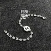 60% de réduction bijoux de créateur bracelet collier anneau imbriqué Bracelet perle ronde petit flocon de neige 925 Sterling femme fleur main décoration frais simple fille