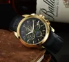 Mens Watches watches high quality Automatic mechanical Luxury leather Strap Fashion watch