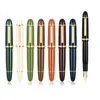 Fountain Pens Jinhao X159 Acrylic Fountain Pen Gold Silver Clip Iraurica Fine Nib لكتابة Signature Office School A7107 230531