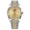 41MM Datejust Hommes Sport Montre De Luxe 2813 Mouvement Automatique Montre Femmes Mode Haute Qualité Boîtier En Acier Montre Bracelet Nuit Gl2127