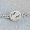 70% di sconto collana di gioielli firmati anello 925 Buddha rotondo perline fiore incastro fiocco di neve temperamento ragazza braccialetto ins