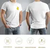 Polos męski Lucky Duck T-shirt estetyczna odzież Vintage T Shirt Krótkie koszule wagi ciężkiej męskie stylowe stylowe