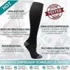 Sports Socks Unisex Copper Compression Socks Women Men Anti-Fatigue Pain Relief Knee High Stockings 15-20mmHg Graduated Compression Stockings 230601