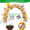 Other Event Party Supplies Balloon Arch Kits Frame Happy Birthday Decoration Kids Wedding Column Stand Support Baby Shower 230601