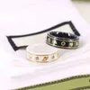 70% rabatt designer smycken armband halsband 925 sterling bi svart vit keramisk kärlek stjärna hand par ring