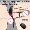 HESEKS Adjustable Vibrating Cock Ring for Men Masturbator Penis Ring Vibrator Male Delayed ejaculation Sex Toys for Man L230518