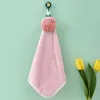 Towel Toilet Cartoon Animal Hand Fast Dry Kitchen Bathroom Coral Velvet Hanging Towels Washcloth Home Accessories