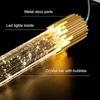 Pendant Lamps LED Modern Lamp Creative Lighting Crystal Bedside Restaurant Living Room Gold Black 9W/12