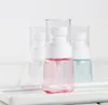 ホットセラー30ml 60ml 100ml空のプラスチックミストスプレーボトル化粧品パッケージングコンテナ旅行補充可能なスキンケアアトマイザーポンプボトルJL2290