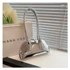 Messenger Bag 2023 New French Stick Bag Fashionable Lacquer Leather Shiny Face Simple Y2k Women s Handbag One Shoulder 230601