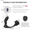 Heating Male Prostate Massage Vibrator with Cock Penis Sleeve Delay Ejaculation Cock Ring Anal Plug Sex Toys For Men Masturbator L230518