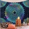 Arazzi Indian Mandala Tapestry Wall Hanging Sandy Beach Throw Rug Coperta Tenda da campeggio Materasso da viaggio Bohemian Sleeping Pad 230531