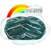 Yarn 50g/ball crochet rainbow colored acrylic yarn hand woven tufted thread large soft roving process mini project P230601
