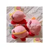 Peluş Anahtar Pembe Kirby Takı Okul Çantası Sırt Çantası Süsü Çocuk Hediyeleri Hakkında 8cm Damla Teslimat Oyuncakları Dolgulu Hayvanlar Kolye Otbub