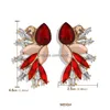 Stud Colorf Boucles D'oreilles Acrylique Cristal Pierre Femmes Piercing Boucle D'oreille À La Mode Bijoux De Mariage En Gros Drop Delivery Dhskr