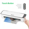 Laminator SL688 Máquina de laminador de mesa conjunto A4 Tamanho multifuncional Laminação quente e fria 9N