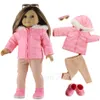 Acessórios moda boneca roupas conjunto de roupas de brinquedo roupa para 18 boneca menina americana roupas casuais muitos estilo para a escolha b042403