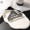 Moda argento / colore oro fermagli per capelli geometrici vuoti in metallo artiglio per capelli croce fermaglio per capelli fascia per capelli granchio accessori per capelli donna 2095