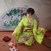 Etnik Giyim Japon Tarzı Moda Kimono Kadınlar İçin Trendler Seksi Gece Elbise Cosplay Nakış Çiçek Baskı Uzun Çubuk Asya Yukata