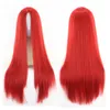 Customizable 28 Inch Straight Long Middle Part Colorful Cosplay Wigs Multiple Styles Available Unleash Your Alter Ego Stand Out in Style