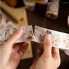 Gift Wrap 1 Roll/pack Tape Nostalgische Vlinder Bloem Kaart Scrapbooking Decoratieve Briefpapier Sticker 6 Keuzes 38mm 2m