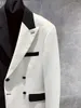 Jaquetas masculinas X03550 Moda Casacos masculinos 2023 Passarela Luxo Design europeu Roupas estilo festa