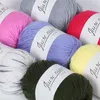 糸手織りコットンベビーミルクスレッド実用的なかぎ針編み糸diy手織り衣服スカーフハット織りアクセサリーP230601
