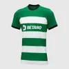23/24 Camisa Sporting CP Lisboa Soccer Jerseys 60th Secret Kids Kit Kit Football Terts Home Away Train