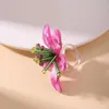 Anillos de racimo Dvacaman Vintage Bohemia resina acrílica flor anillo para mujeres vacaciones románticas fiesta joyería niñas