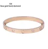 2023 bracelet de banlieue design bracelet de luxe pour hommes et femmes convient à toutes sortes d'occasions bracelets or argent rose incrustés de bracelets exquis