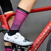 Sportsokken Naadloze Anti Slip Fietssokken Professionele Bike Team Aero Sokken Outdoor Sport Road Fiets Compressie Sokken Unisex 230601