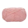 Fil 50g/boule fil doux 4ply fil de coton utilisé pour tricoter des chandails de bébé au crochet chapeau coussinets de poche crochet mixte bricolage P230601