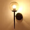 Lampa ścienna wystrój przemysłowy żelaza przejście do salonu sypialnia cabecero de caMa
