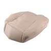 Housses de siège de voiture Auto universel pour 4 saisons avant couverture complète en cuir PU respirant coussin de chaise protecteur tapis coussin Beige