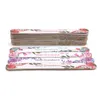 Nail Files 100Pcs/lot Wooden Nail Files 100/120/150/180/240 Professional Washable Manicure Polish Sanding Flower Printed Nails Tools Sets 230531