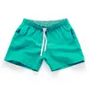 Men's Shorts Men's Swimwear Shorts Solid Beach Wear Men Summer Quick Dry Short Fashion Swimsuit Running Gym Trunk Slim Swim Pant Sports Short 230601